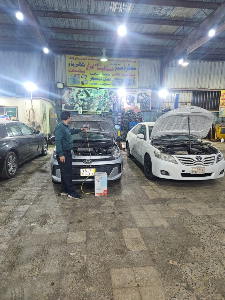 تعبئة فريون سيارات