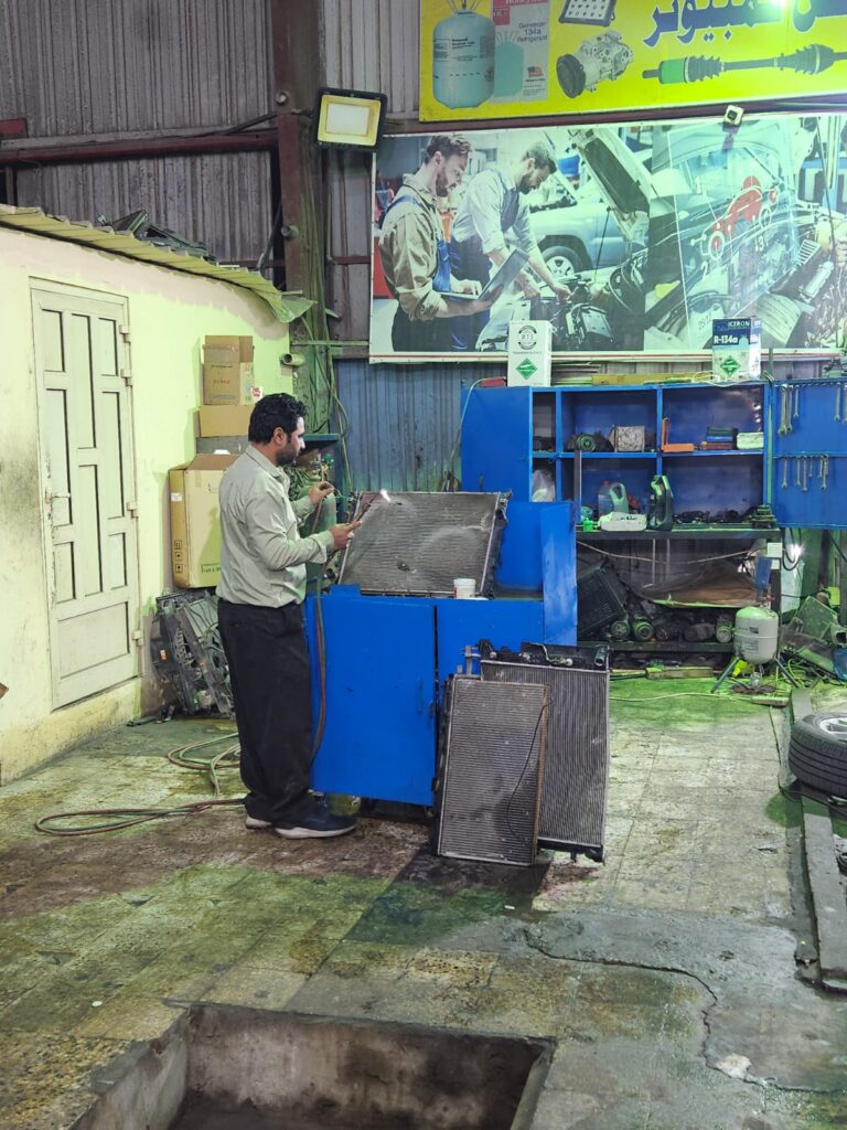 تلحيم رديتر السيارة في الدمام