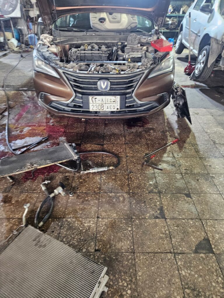 ورشة اصلاح مكيف السيارة